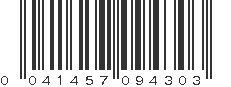 UPC 041457094303