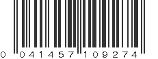 UPC 041457109274