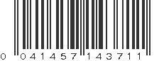 UPC 041457143711