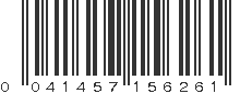 UPC 041457156261