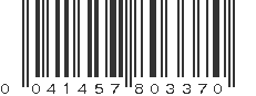 UPC 041457803370