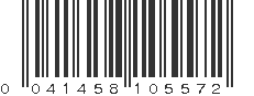 UPC 041458105572