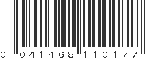 UPC 041468110177