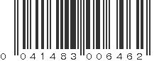 UPC 041483006462