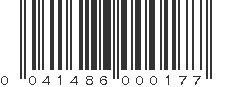 UPC 041486000177