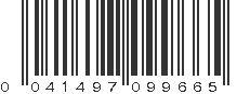 UPC 041497099665