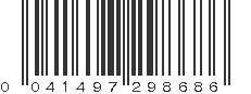 UPC 041497298686