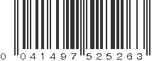 UPC 041497525263