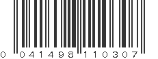 UPC 041498110307