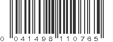 UPC 041498110765