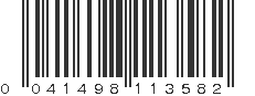 UPC 041498113582