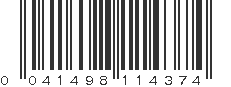 UPC 041498114374