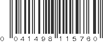 UPC 041498115760