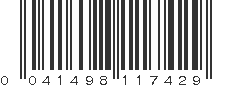 UPC 041498117429