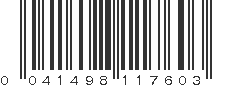 UPC 041498117603