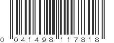 UPC 041498117818