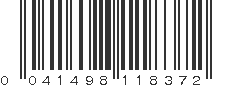 UPC 041498118372