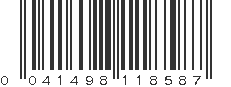 UPC 041498118587