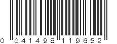 UPC 041498119652