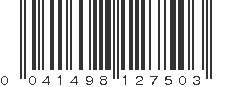 UPC 041498127503