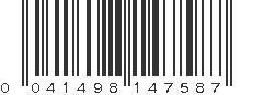 UPC 041498147587