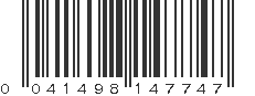 UPC 041498147747