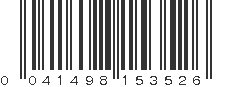 UPC 041498153526