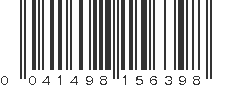 UPC 041498156398