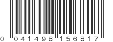 UPC 041498156817