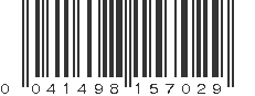 UPC 041498157029