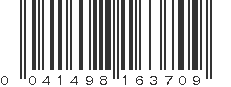 UPC 041498163709