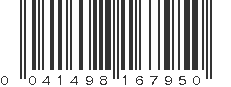 UPC 041498167950