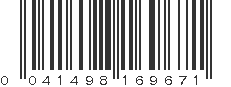 UPC 041498169671