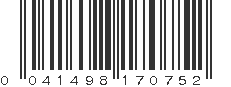 UPC 041498170752