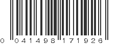 UPC 041498171926