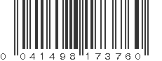 UPC 041498173760