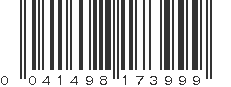 UPC 041498173999