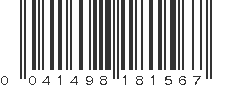 UPC 041498181567