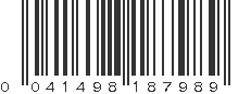 UPC 041498187989