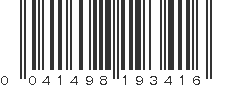 UPC 041498193416