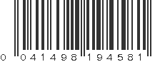 UPC 041498194581