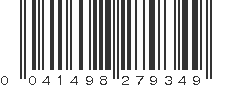 UPC 041498279349