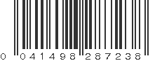 UPC 041498287238