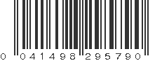 UPC 041498295790