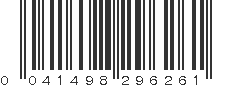 UPC 041498296261