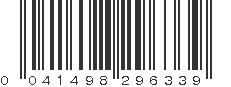 UPC 041498296339