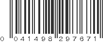 UPC 041498297671