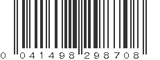 UPC 041498298708