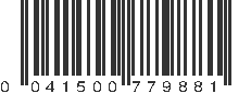 UPC 041500779881