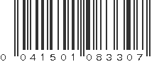 UPC 041501083307